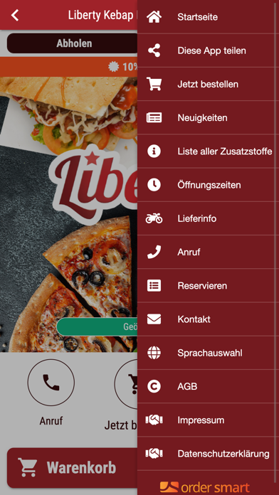 Liberty Kebap Haus & Pizzeria Screenshot