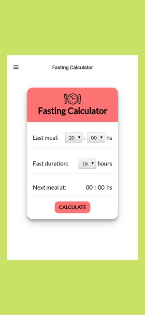 Intermittent Fasting Timer App on the App Store
