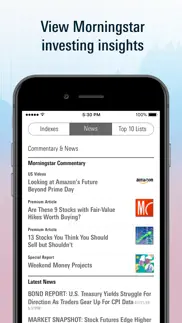 morningstar for investors iphone screenshot 4