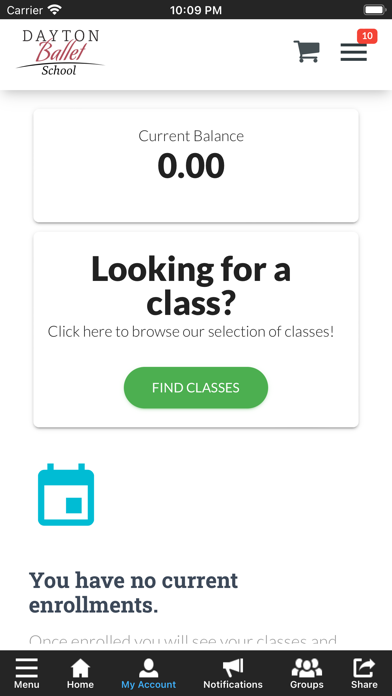 Dayton Ballet School Screenshot