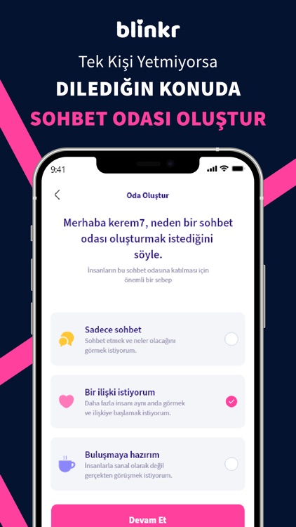 Blinkr - Anonim Chat screenshot-6