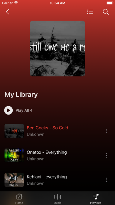 Snap Music - Offline Music Screenshot
