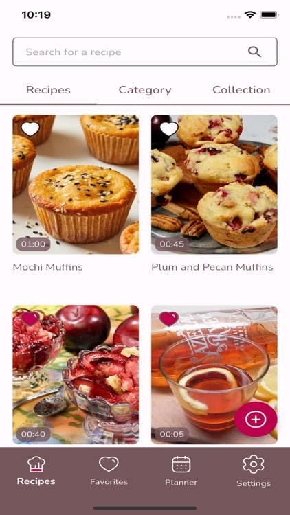 Recipes Wallet & Meal Planner