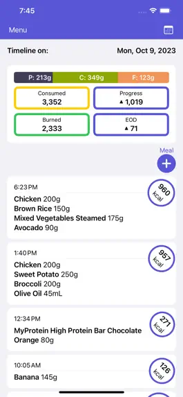 Game screenshot Your Daily Calories mod apk