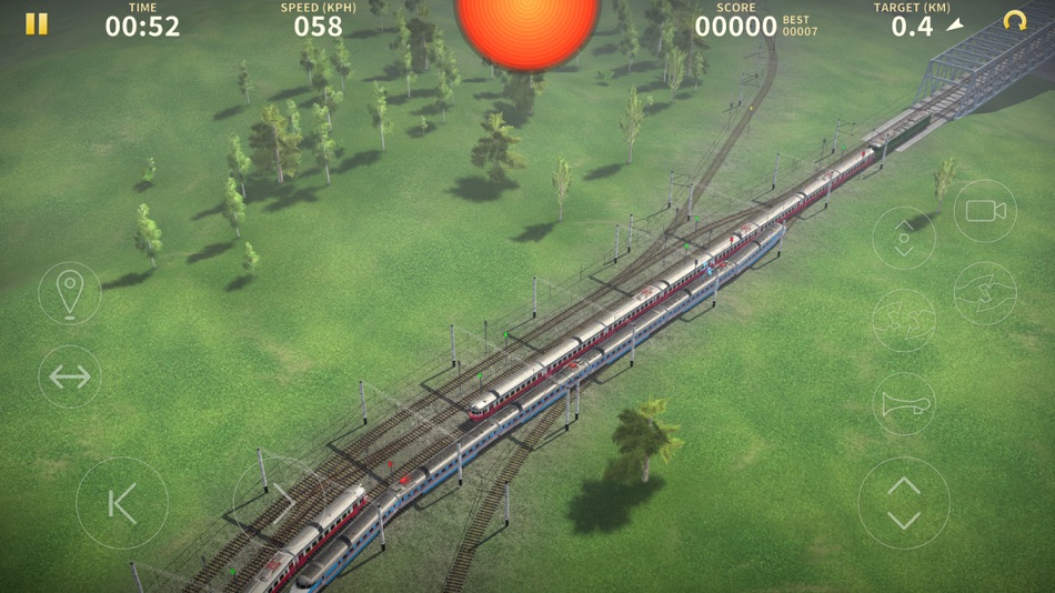 #7. Electric Trains (iOS) 由: Evgeny Kolesnikov
