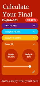 MyGrades Tracker screenshot #2 for iPhone