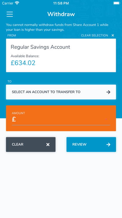 London Capital Credit Union Screenshot