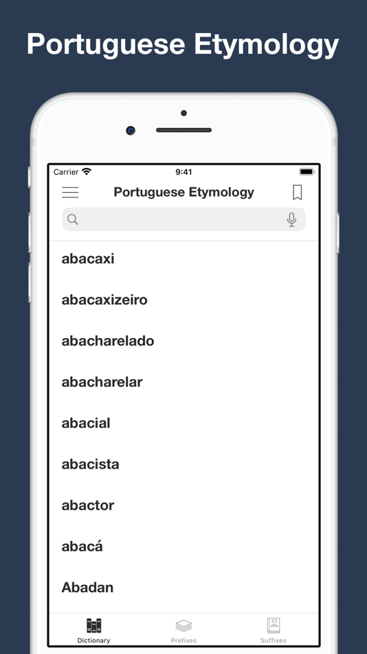 Portuguese Etymology - 2.0 - (iOS)