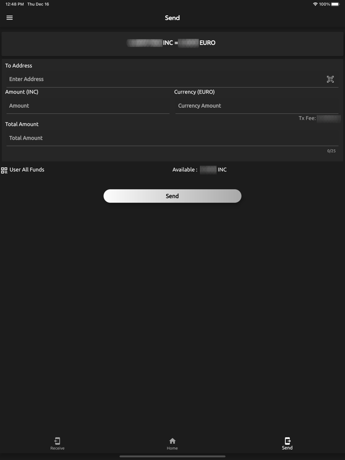 ChainTech InfinCoin Wallet