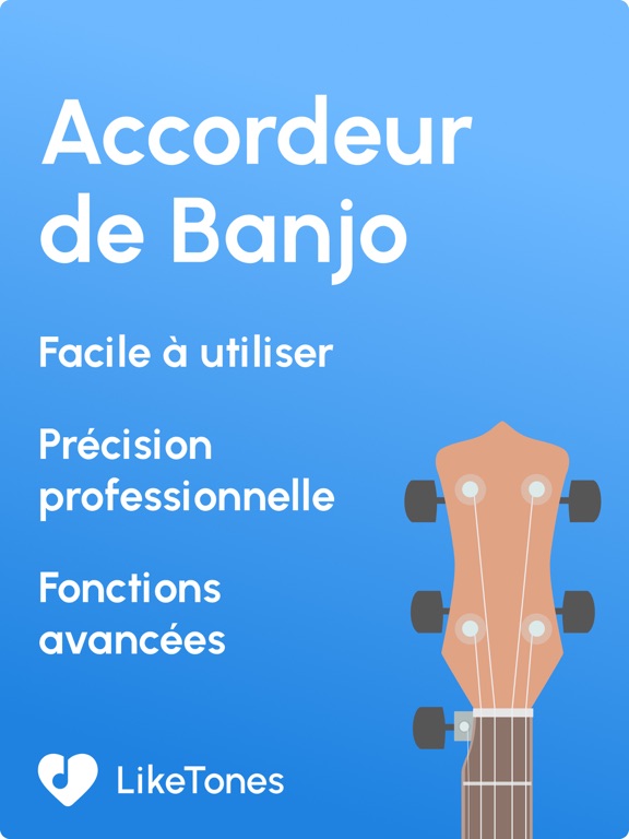 Screenshot #4 pour Accordeur de Banjo - LikeTones