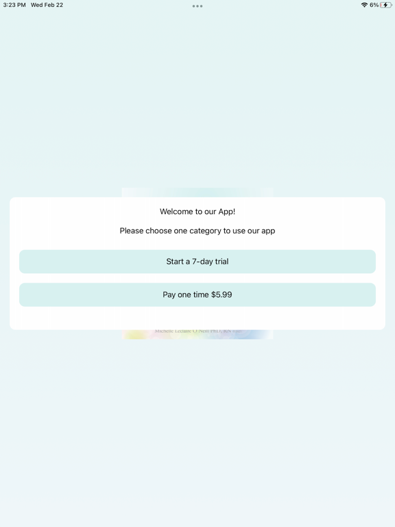 Hypnobirthing and Mindfulness iPad screenshot 1 - Medical app