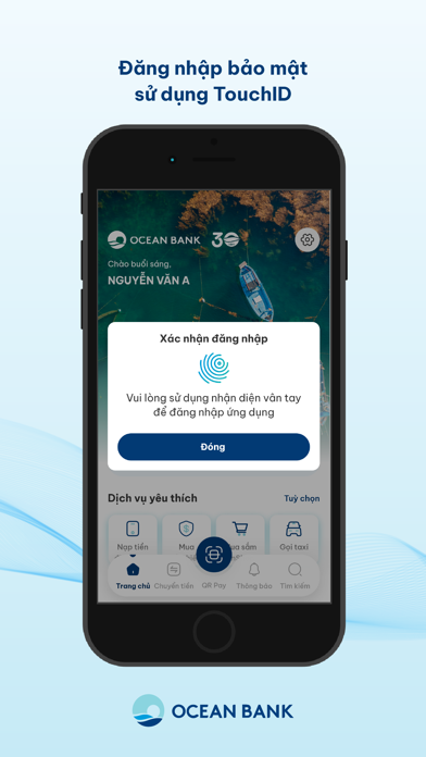 OceanBank Screenshot