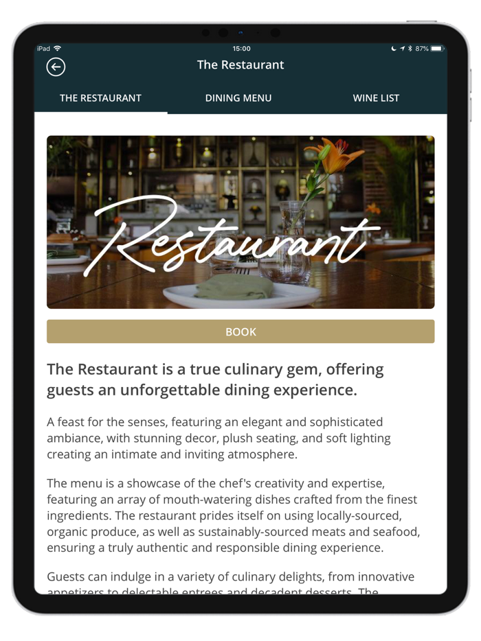 Nonius Mobile Guest App