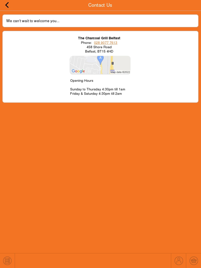 The Charcoal Grill Belfast