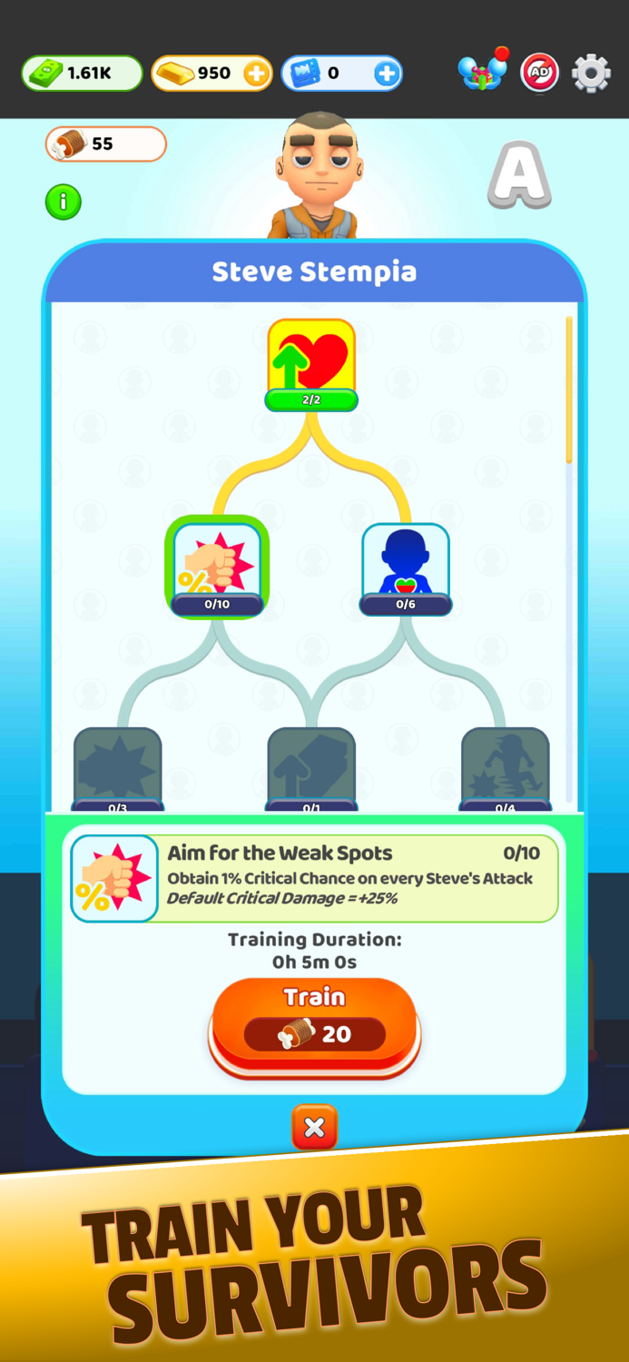 Survivor Idle Run Z-RPG