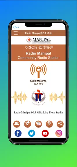 Game screenshot Radio Manipal 90.4 MHz mod apk