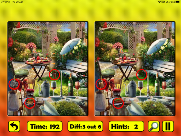 Find the Difference 100 in 1