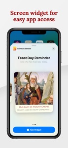 Catholic Saints Calendar Plus screenshot #7 for iPhone
