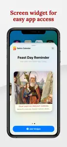 Catholic Saints Calendar Plus screenshot #7 for iPhone