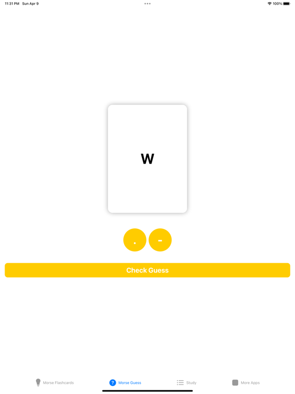 Screenshot #4 pour Morse Code Flashcards