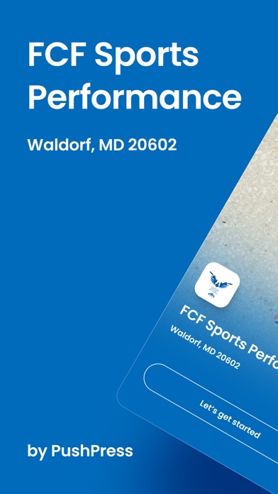 FCF Sports Performance Gym Screenshot