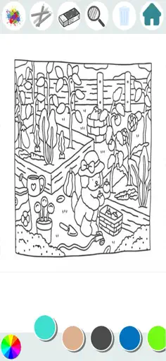 Bobbie Goods coloring book - Screenshot 2