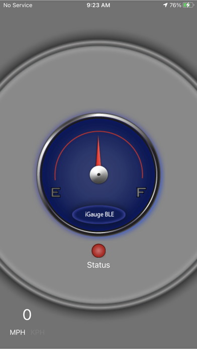 Screenshot #1 pour iGaugeBLE