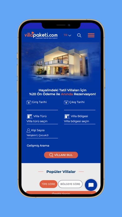 Villapaketi.com Screenshot
