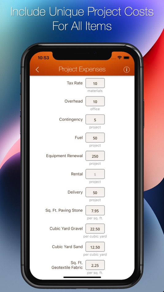 #9. Paving Estimator (iOS) 由: John Lein