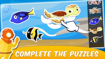 Ocean 2 Kids Learning Games 3+ Screenshot