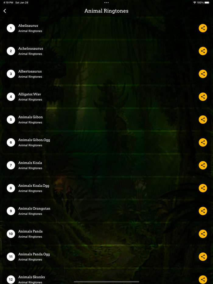 Animal Sounds Ringtone