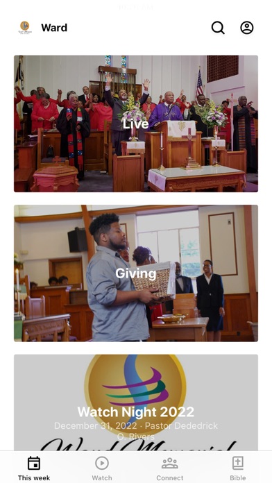 Ward Memorial AME Church Screenshot