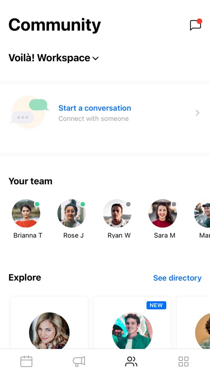 Voilà! Workspace screenshot-3