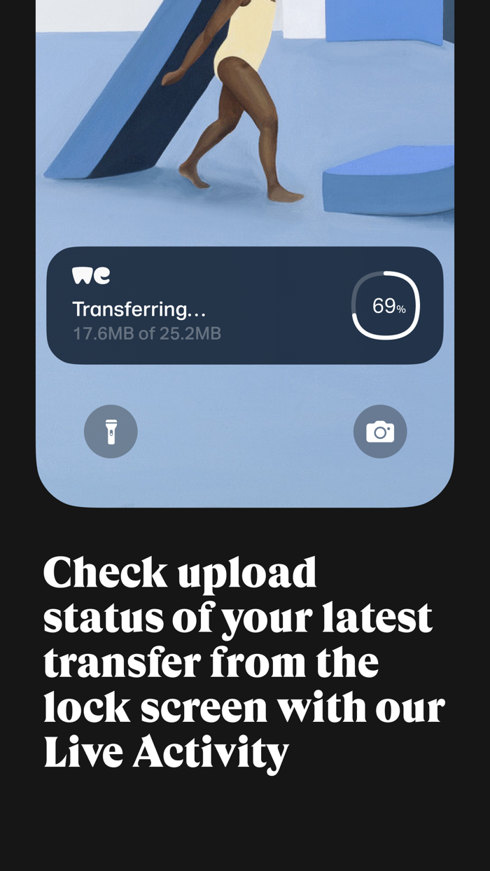 WeTransfer Transfer Files