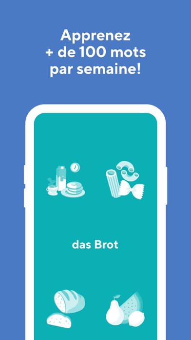 Screenshot #1 pour Apprendre l'allemand - Drops