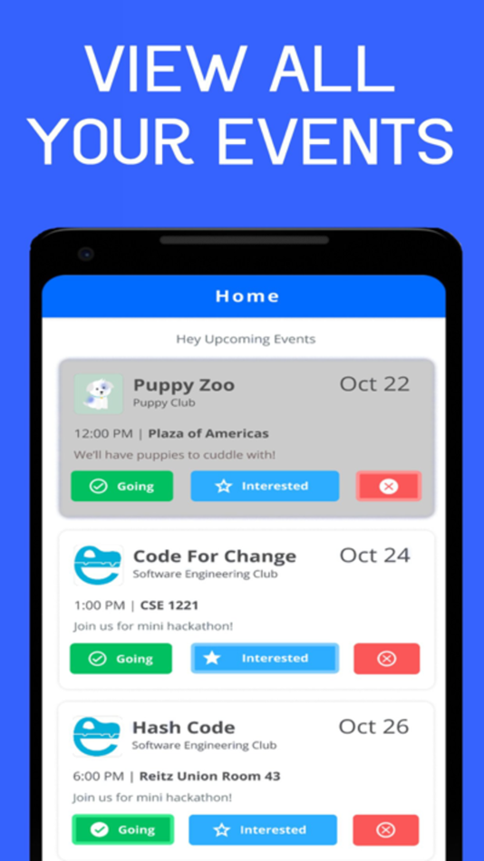 #1. Clubfinity (iOS) 由: UF Software Engineering Club