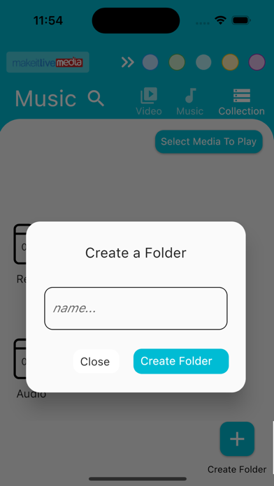 Media Player by Makeitlive Screenshot