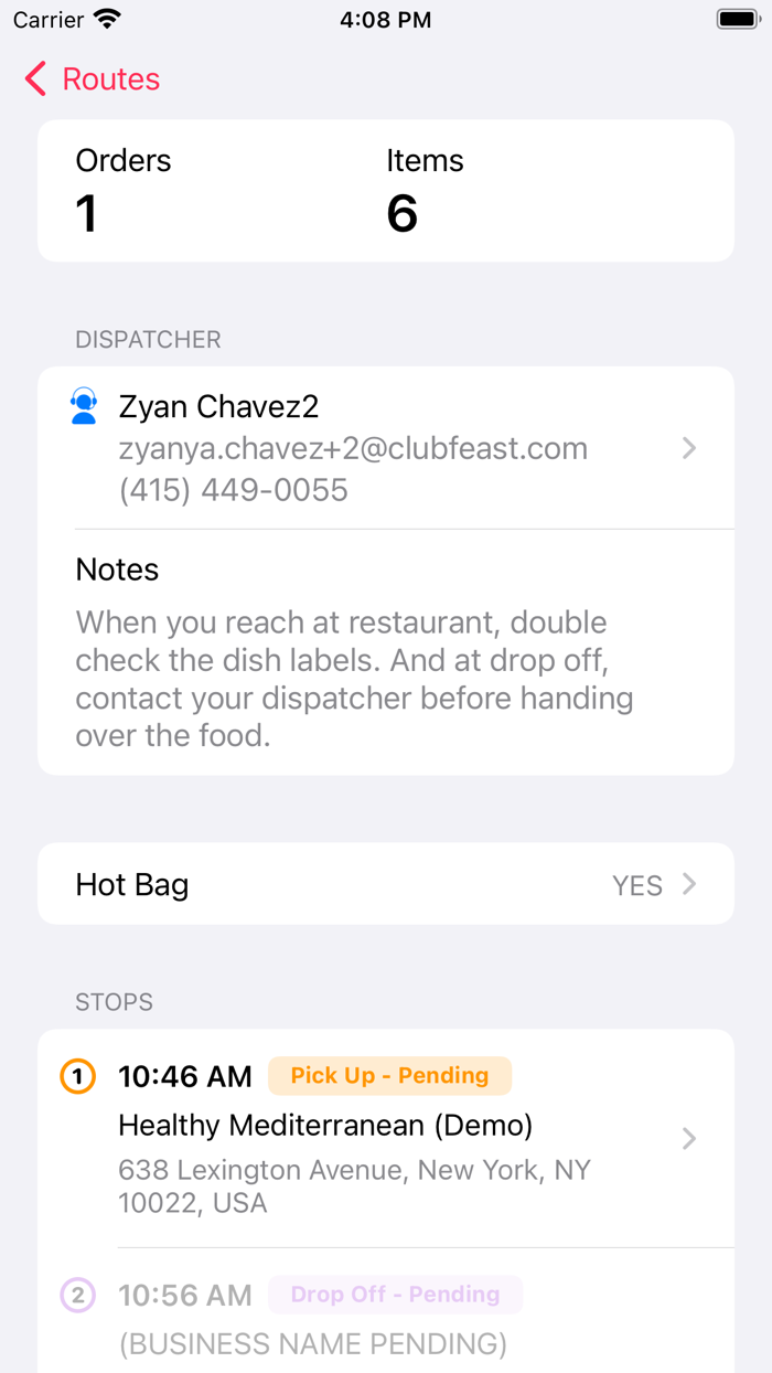 Club Feast Delivery Partner