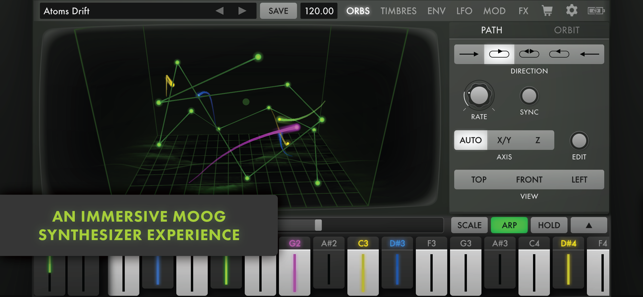 ‎Animoog Z Synthesizer Screenshot