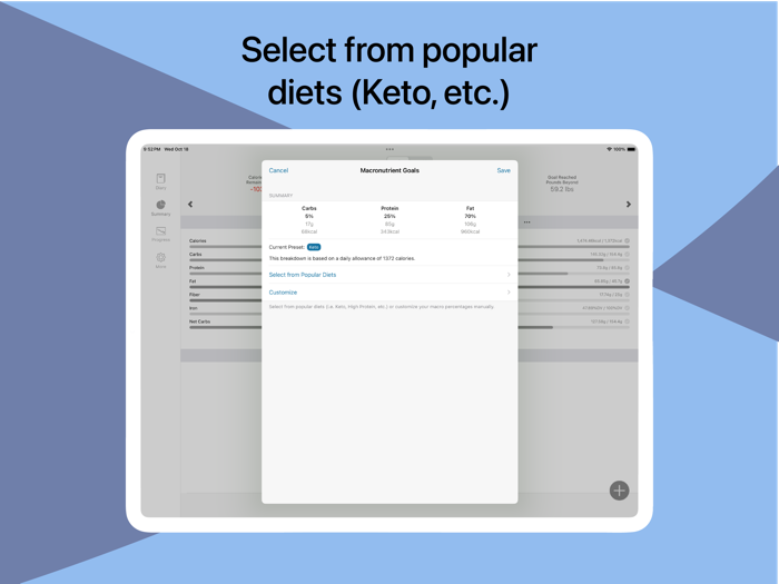 My Score Plus Calorie and Keto