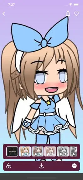 Game screenshot Outfit: Life School Gacha 4k apk