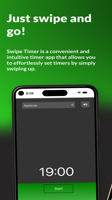Screenshot #1 pour Swipe Timer - Focus Time