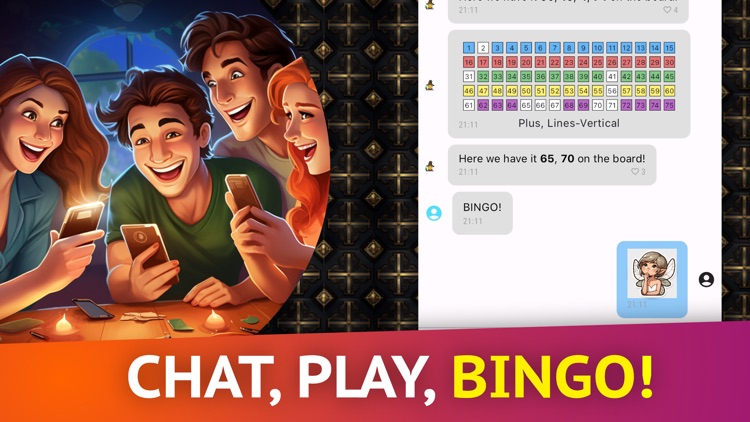 ChatBingo, Friends Bingo Group