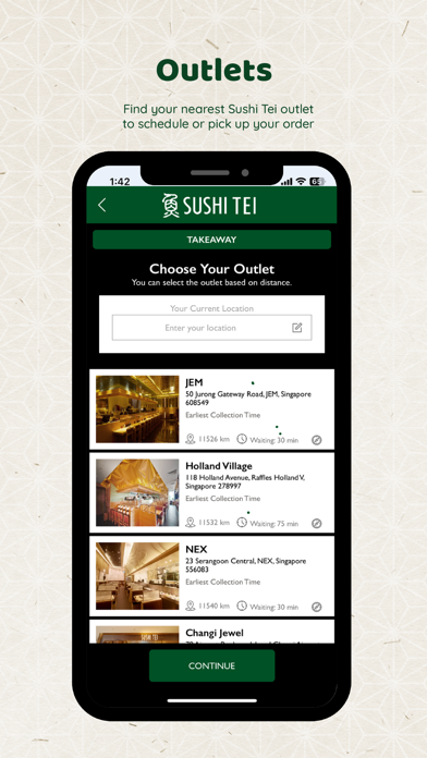 Sushi Tei Singapore Screenshot
