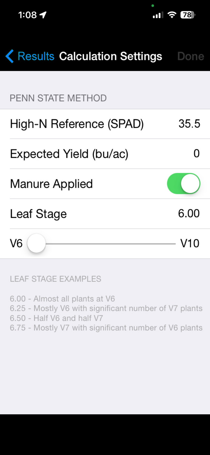 FieldScout GreenIndex