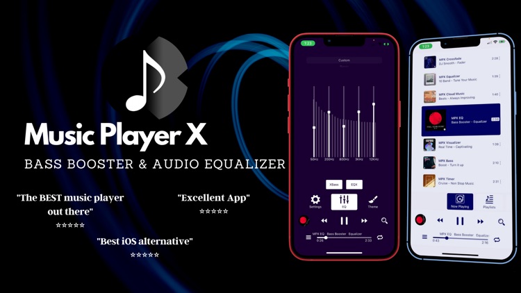 Music Player X : Equalizer screenshot-0