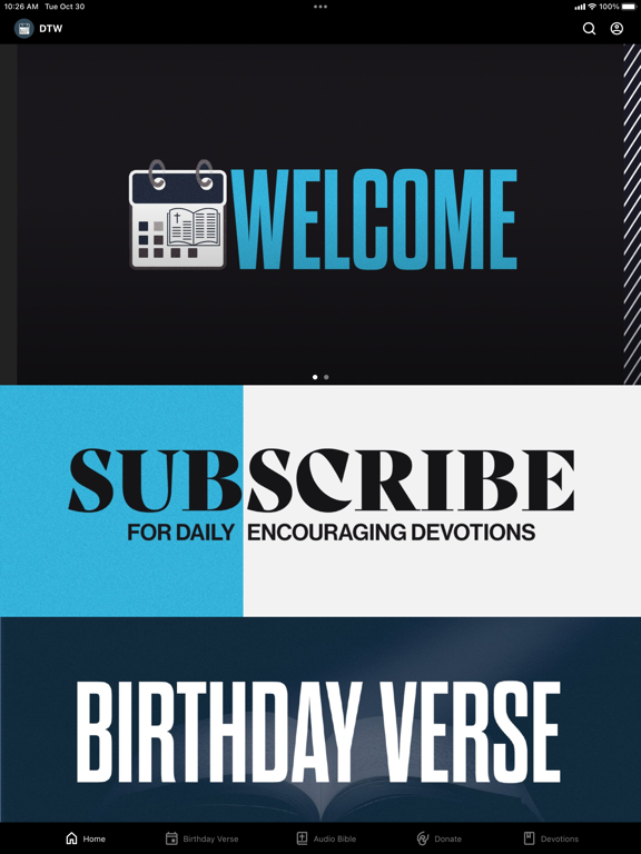 Date The Word iPad screenshot 1 - Education app