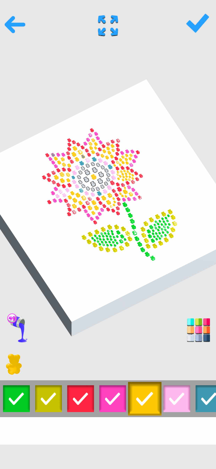 Jelly Art 3D Color By Number