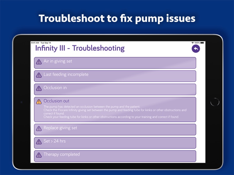 Nutricia Flocare Infinity App screenshot-5