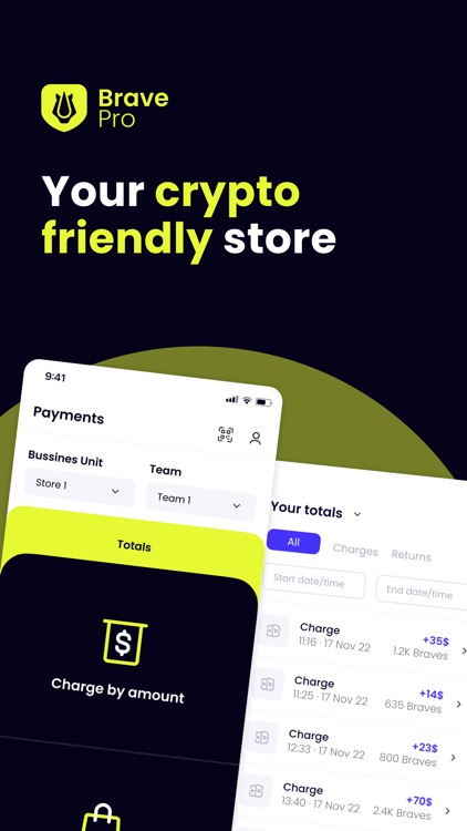 BravePro - Crypto store